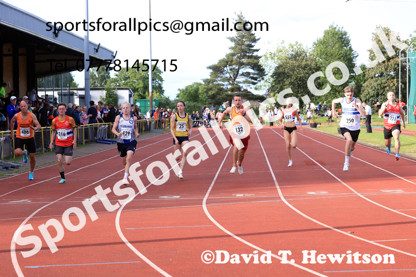 100 metres, 2026 NEGP No 3, Monkton. Photo: David T. Hewitson/Sports for All Pics